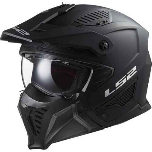 CASCO JET LS2 OF606 DRIFTER SOLID MATT BLACK-06  | LS2