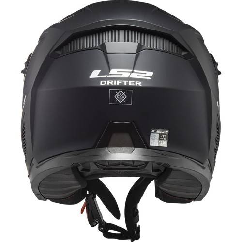 CASCO JET LS2 OF606 DRIFTER SOLID MATT BLACK-06  | LS2