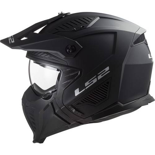 CASCO JET LS2 OF606 DRIFTER SOLID MATT BLACK-06  | LS2