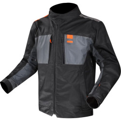 GIACCA TITANIUM MAN JACKET BLUE H-V ORANGE | LS2