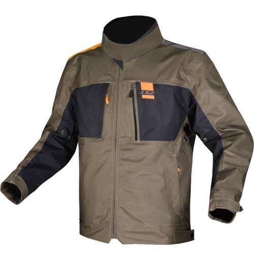 GIACCA TITANIUM MAN JACKET GREEN BLUE H-V ORANGE | LS2