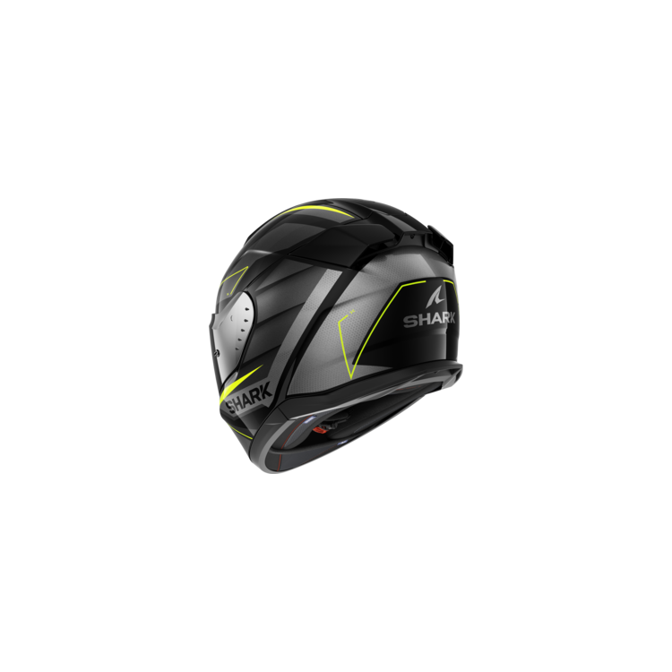 CASCO INTEGRALE D-SKWAL 3 SIZLER  BLACK ANTHRACITE YELLOW | SHARK HELMETS | HE0922EKAY