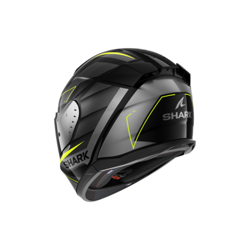 CASCO INTEGRALE D-SKWAL 3 SIZLER  BLACK ANTHRACITE YELLOW | SHARK HELMETS | HE0922EKAY