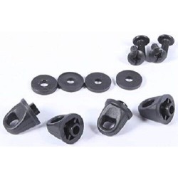 GIVI E125 KIT 4 ANELLI ANCORAGGIO RETE ELASTICA NON INCLUSA TKR33 TKR46 TKR52 | GIVI