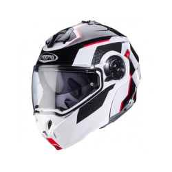 CASCO MODULARE DUKE EVO MOVE BLACK  WHITE  RED | CABERG