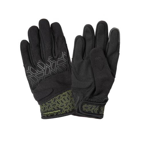 GUANTI MIKY KID NERO–GIALLO FLUO GRAPHIC  8 ANNI | TUCANO URBANO