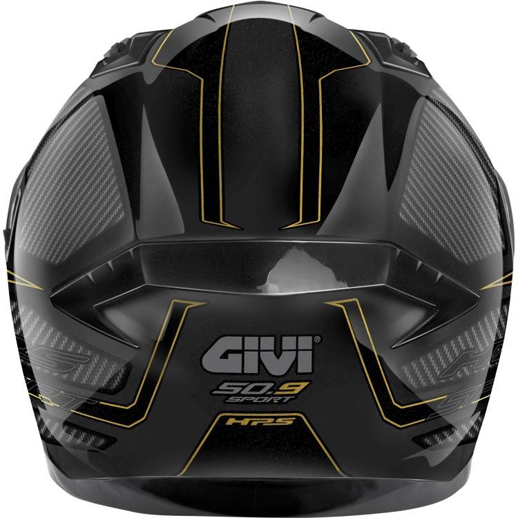 CASCO INTEGRALE 50.9 ENIGMA NERO TITANIO ORO | GIVI | H509FNGBD