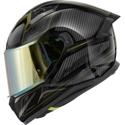 CASCO INTEGRALE 50.9 ENIGMA NERO TITANIO ORO | GIVI | H509FNGBD