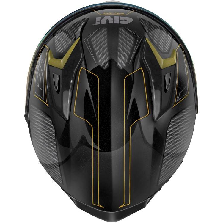 CASCO INTEGRALE 50.9 ENIGMA NERO TITANIO ORO | GIVI | H509FNGBD