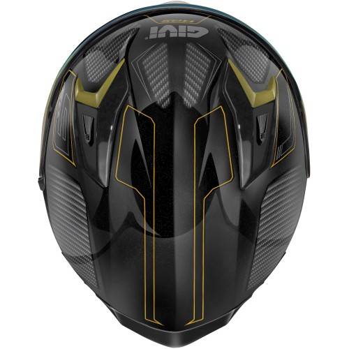 CASCO INTEGRALE 50.9 ENIGMA NERO TITANIO ORO | GIVI | H509FNGBD