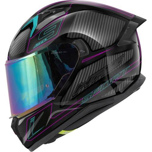 CASCO INTEGRALE 50.9 ENIGMA NERO TITANIO ROSA | GIVI | H509FNGBP