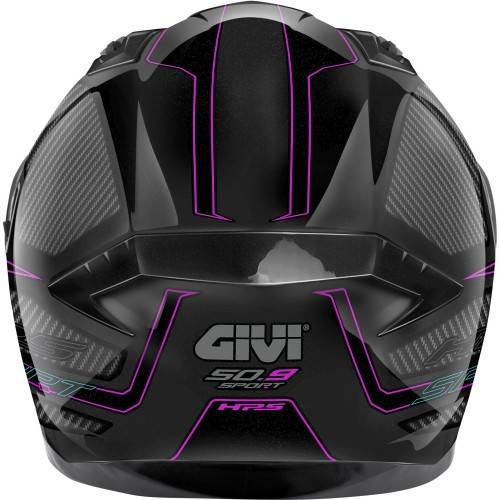 CASCO INTEGRALE 50.9 ENIGMA NERO TITANIO ROSA | GIVI | H509FNGBP