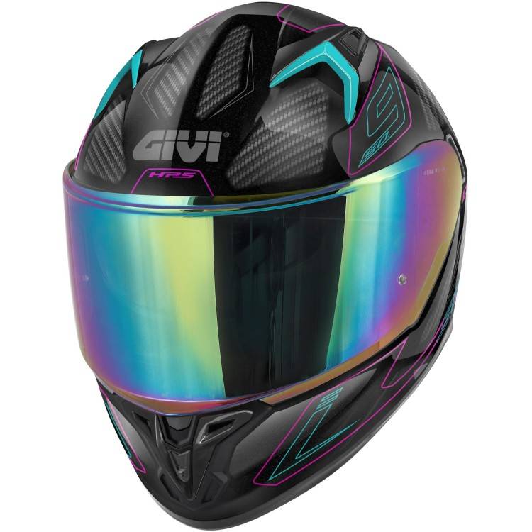 CASCO INTEGRALE 50.9 ENIGMA NERO TITANIO ROSA | GIVI | H509FNGBP
