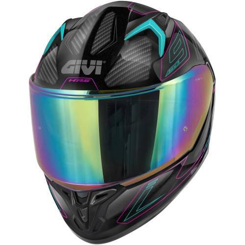 CASCO INTEGRALE 50.9 ENIGMA NERO TITANIO ROSA | GIVI | H509FNGBP