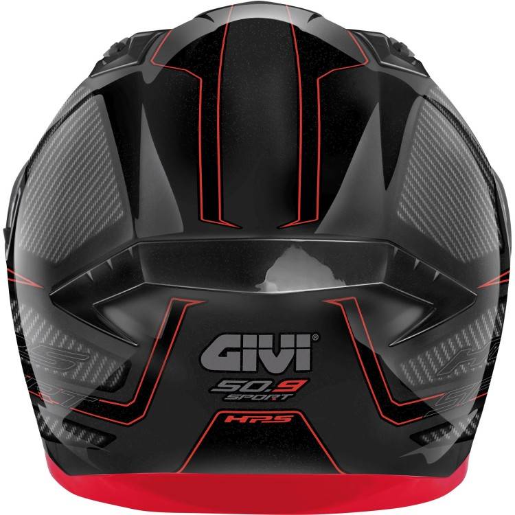 Casco integrale HJC C70 LANTIC MC1SF Nero Grigio Rosso opaco