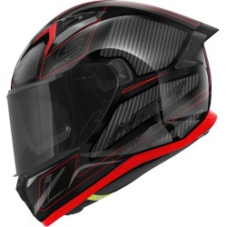 CASCO INTEGRALE 50.9 ENIGMA NERO TITANIO ROSSO | GIVI | H509FNGBR