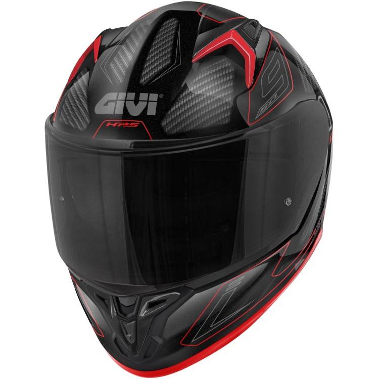 CASCO INTEGRALE 50.9 ENIGMA NERO TITANIO ROSSO | GIVI | H509FNGBR