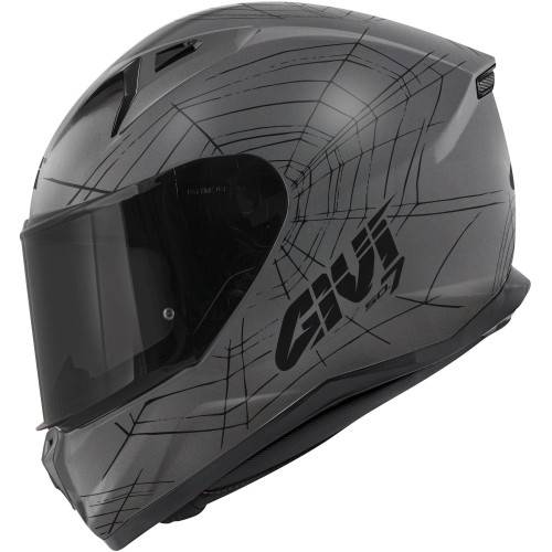 CASCO INTEGRALE 50.7 PHOBIA TITANIO OPACO NERO | GIVI | H507FPHTB