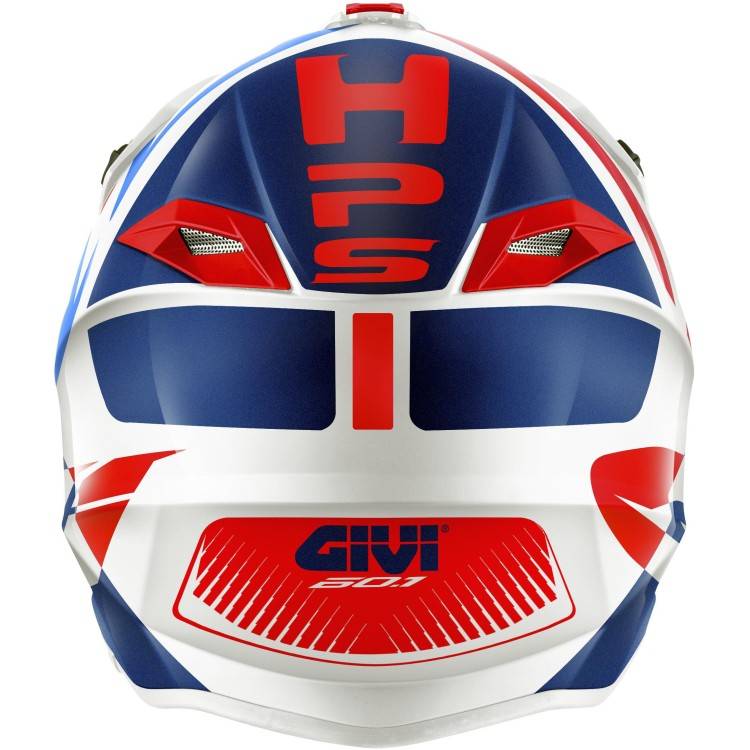 CASCO CROSS 60.1 FRESH ROSSO BLU BIANCO | GIVI | H601FFRRL