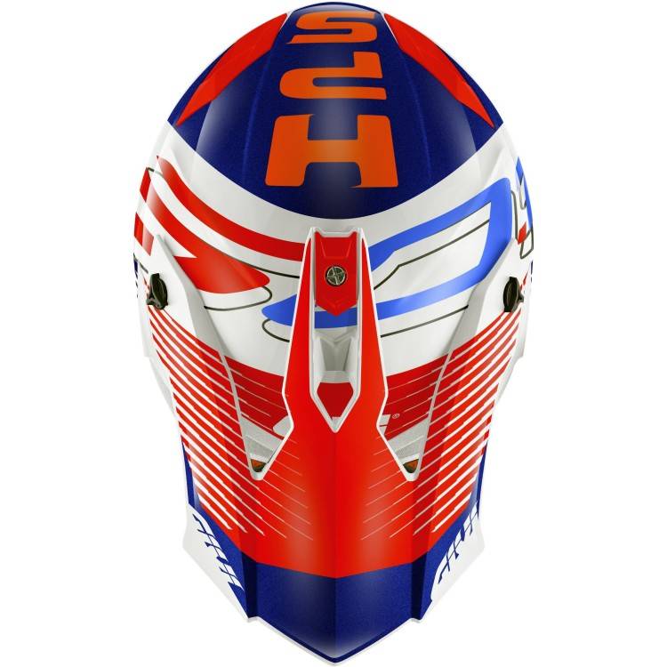 CASCO CROSS 60.1 FRESH ROSSO BLU BIANCO | GIVI | H601FFRRL