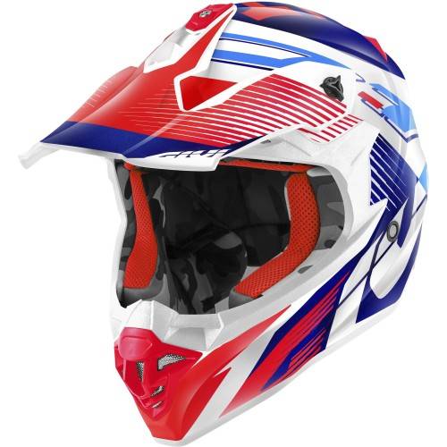 CASCO CROSS 60.1 FRESH ROSSO BLU BIANCO | GIVI | H601FFRRL
