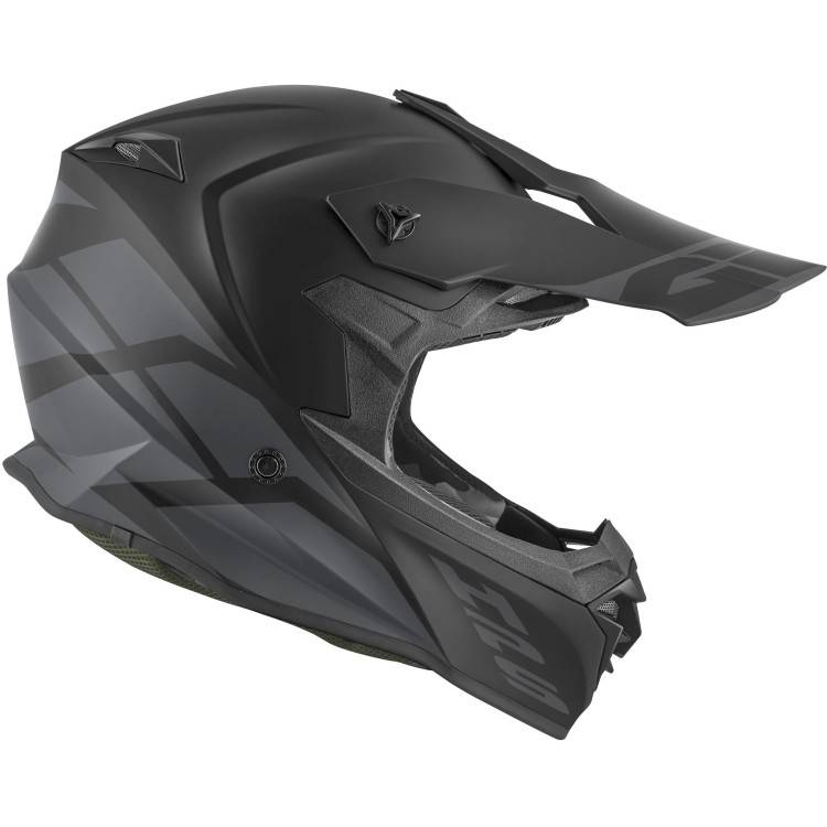 CASCO CROSS 60.1 INVERT NERO OPACO GRIGIO SCURO | GIVI | H601FNVBK