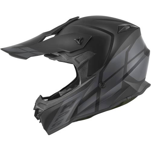 CASCO CROSS 60.1 INVERT NERO OPACO GRIGIO SCURO | GIVI | H601FNVBK