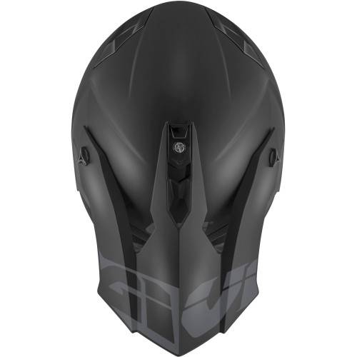 CASCO CROSS 60.1 INVERT NERO OPACO GRIGIO SCURO | GIVI | H601FNVBK