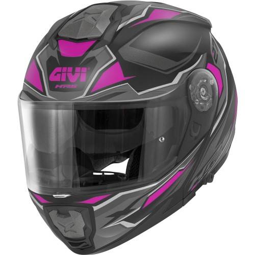 CASCO MOD.X27 SECTOR NERO TITANIO FUCSIA | GIVI | HX27FSEBF