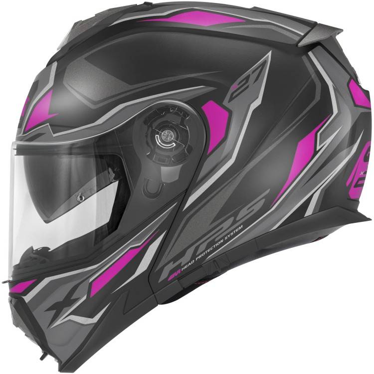CASCO MOD.X27 SECTOR NERO TITANIO FUCSIA | GIVI | HX27FSEBF