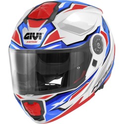 CASCO MOD.X27 SECTOR BIANCO BLU ROSSO | GIVI | HX27FSEWB