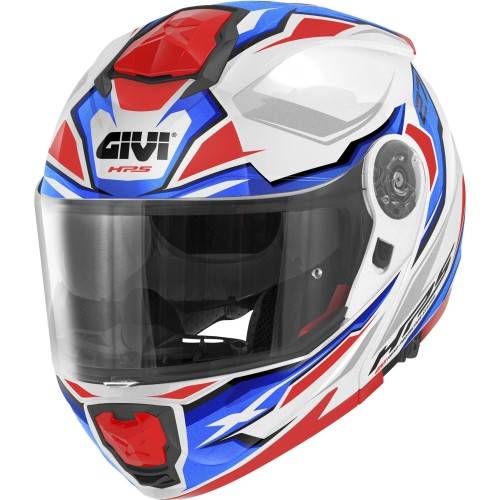 CASCO MOD.X27 SECTOR BIANCO BLU ROSSO | GIVI | HX27FSEWB