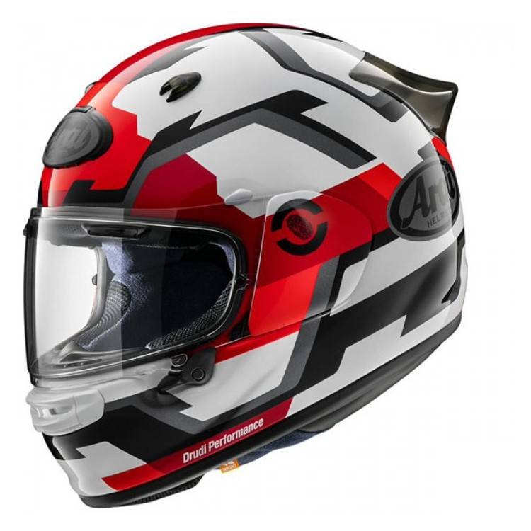 CASCO ARAI QUANTIC FACE RED | ARAI HELMETS