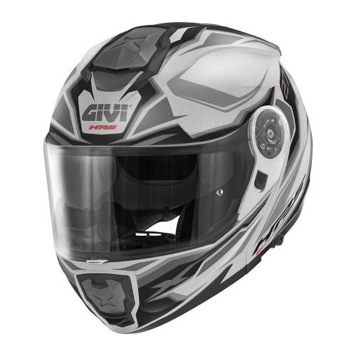 CASCO MODULARE X27 SECTOR TITAN ARGENTO  | GIVI | HX27FSETS
