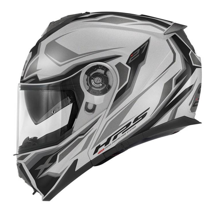 CASCO MODULARE X27 SECTOR TITAN ARGENTO  | GIVI | HX27FSETS
