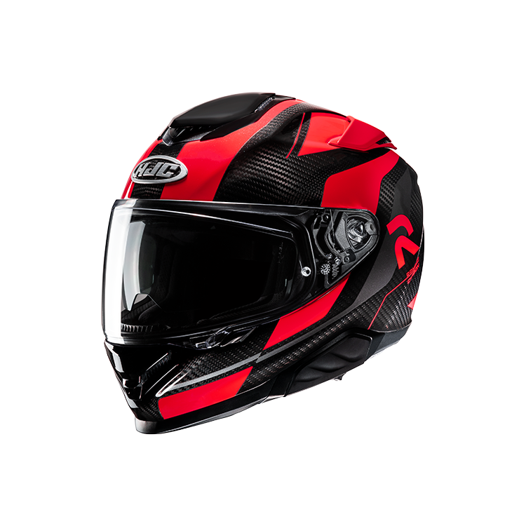 CASCO INTEGRALE RPHA71 CARBON HAMIL MC1 | HJC