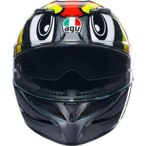 CASCO INTEGRALE AGV K3 E2206 MPLK BIRDY 2.0 GREY YELLOW RED | AGV