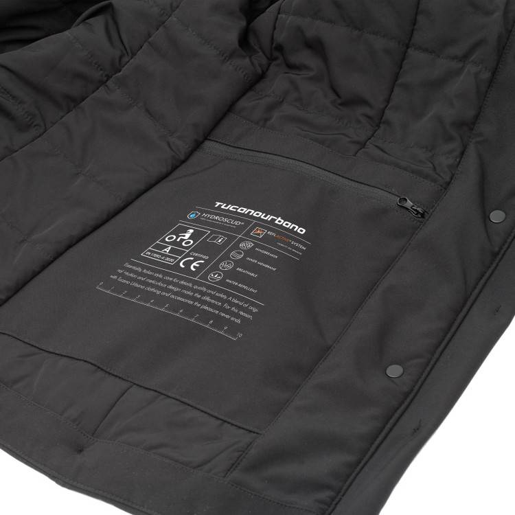 GIACCA CORTINA HYDROSCUD NERO | TUCANO URBANO