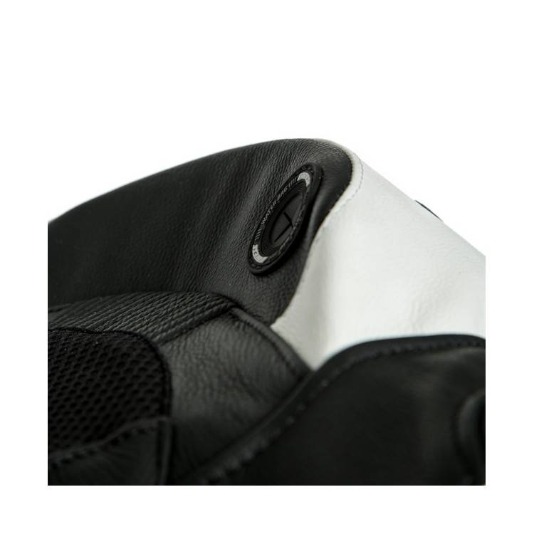 TUTA LAGUNA SECA 5 1PC LEATHER SUIT PERFORMANCE WHITE BLACK | DAINESE