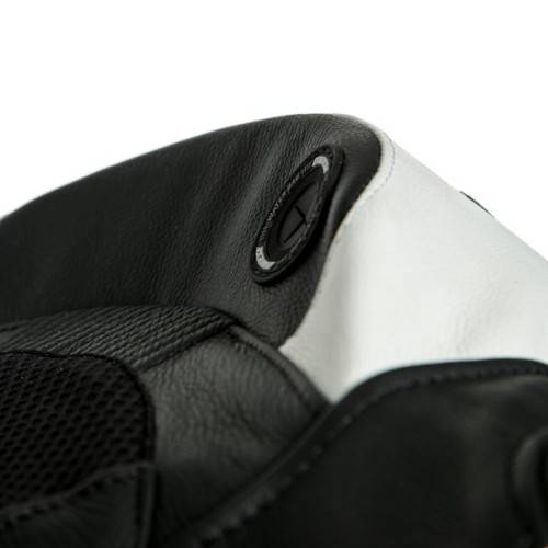TUTA LAGUNA SECA 5 1PC LEATHER SUIT PERFORMANCE WHITE BLACK | DAINESE