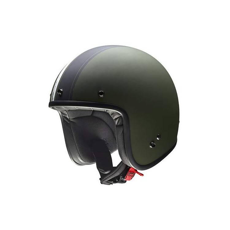 Givi 20.7 oldster verde/nero casco