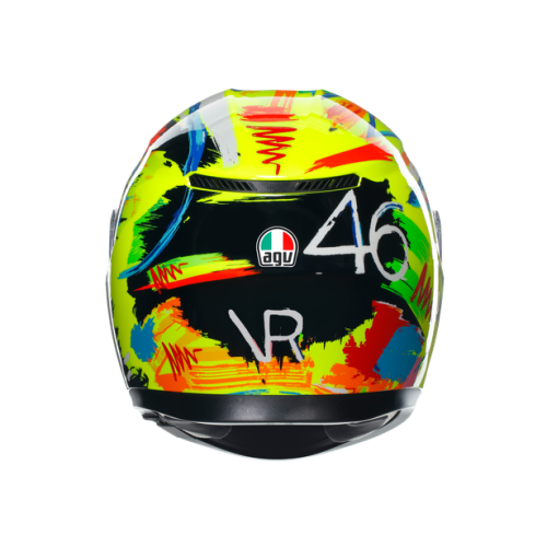CASCO INTEGRALE AGV K3 E2206 MPLK ROSSI WINTER TEST 2019 | AGV