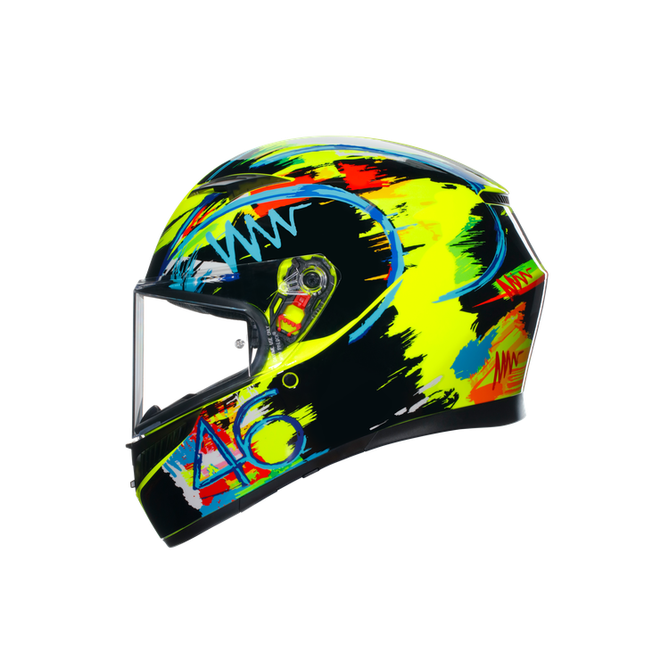 CASCO INTEGRALE AGV K3 E2206 MPLK ROSSI WINTER TEST 2019 | AGV