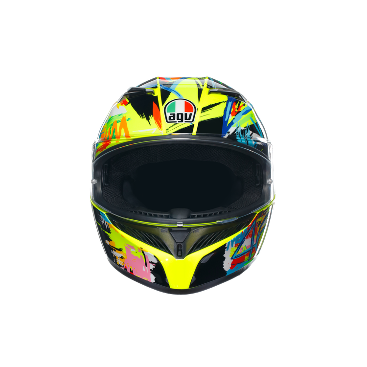 CASCO INTEGRALE AGV K3 E2206 MPLK ROSSI WINTER TEST 2019 | AGV