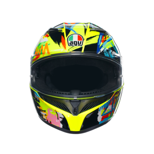 CASCO INTEGRALE AGV K3 E2206 MPLK ROSSI WINTER TEST 2019 | AGV