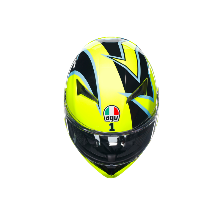 CASCO INTEGRALE AGV K3  E2206 MPLK ROSSI WT PHILLIP ISLAND 2005 | AGV