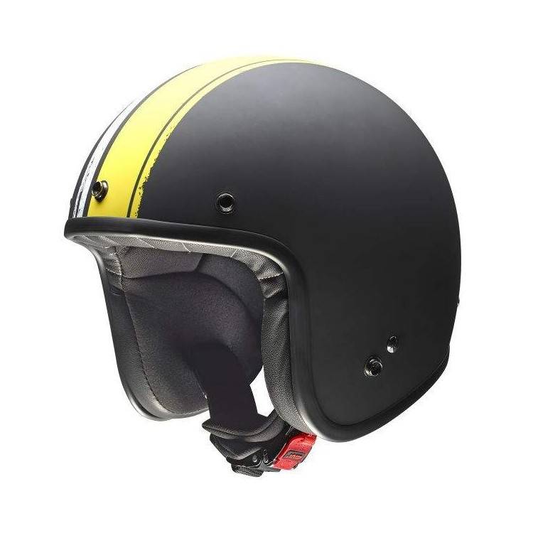 Givi 20.7 oldster nero opaco/giallo casco