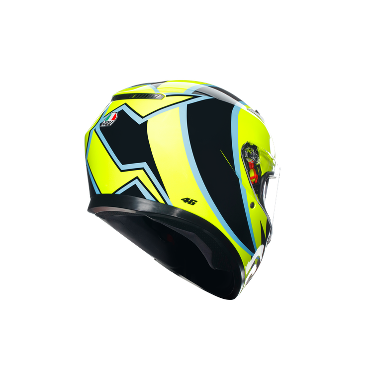 CASCO INTEGRALE AGV K3  E2206 MPLK ROSSI WT PHILLIP ISLAND 2005 | AGV