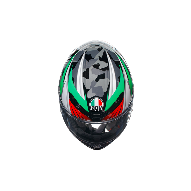CASCO INTEGRALE K6 S AGV E2206 MPLK EXCITE CAMO ITALY | AGV