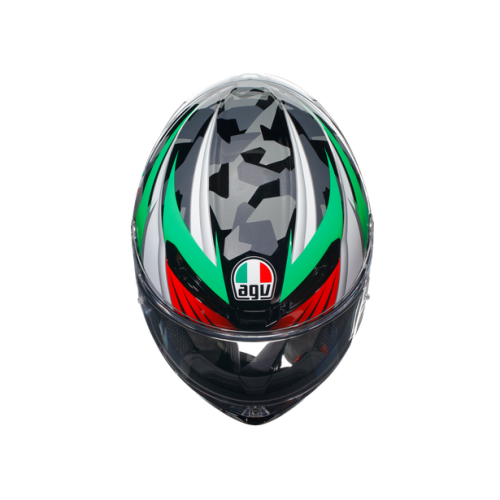CASCO INTEGRALE K6 S AGV E2206 MPLK EXCITE CAMO ITALY | AGV
